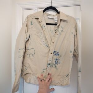Liz Claiborne floral button down